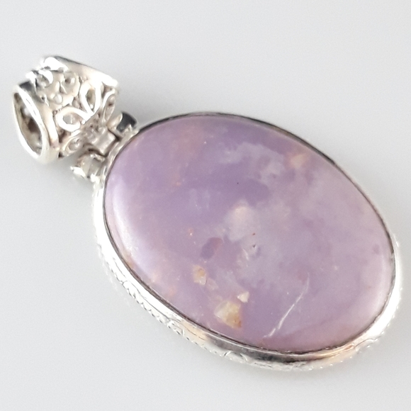 Phosphosiderite Sterling Silver Pendant - Picture 8 of 11